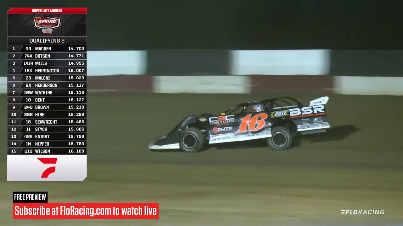 LIVE: Spring Nationals at Swainsboro Raceway