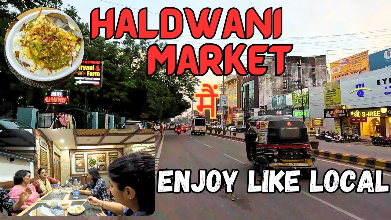 AAj Pura Haldwani Ghum Liya-Haldwani-Haldwani Vlog-Haldwani City