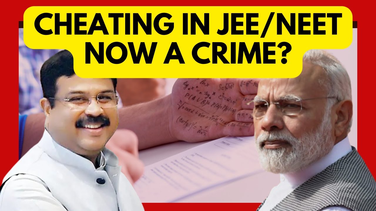 India's Anti-Cheating Law Explained | Which Exams Will Be Covered? | UPSC | JEE | NEET