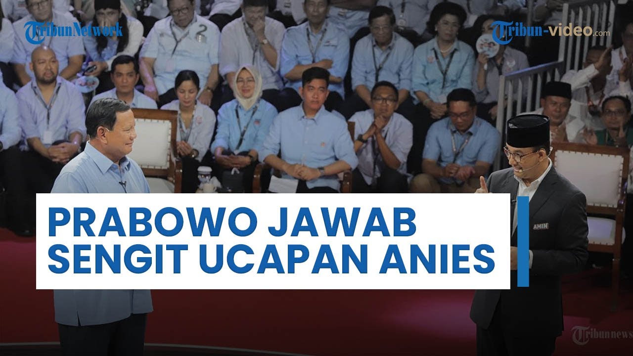 Debat Sengit Anies vs Prabowo soal Oposisi di Demokrasi, Capres No Urut 2: Mas Anies, Mas Anies