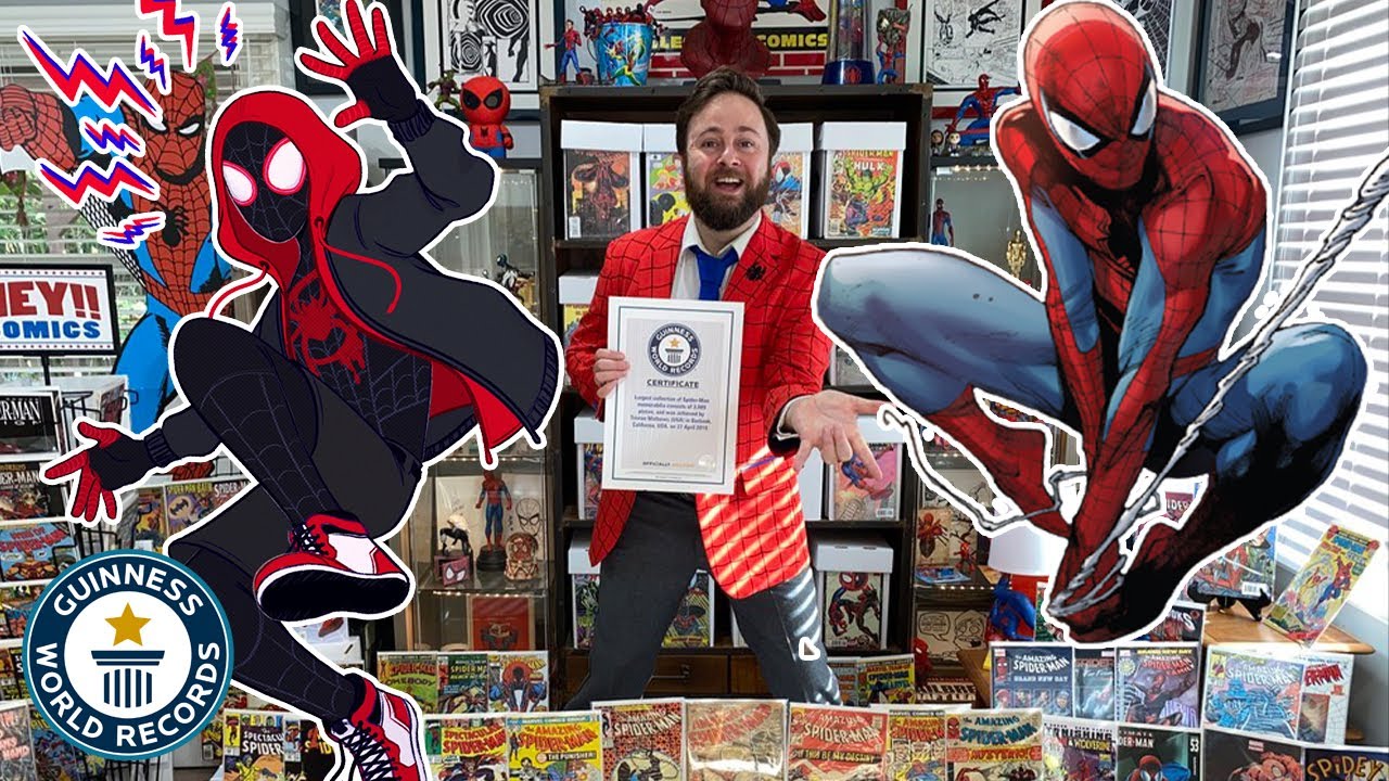 Biggest Spider-Man Collection! - Guinness World Records