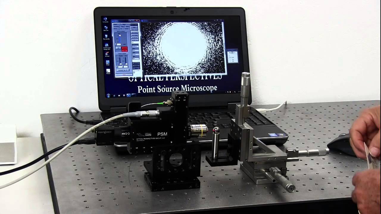 Alignment with the Point Source Microscope (PSM)