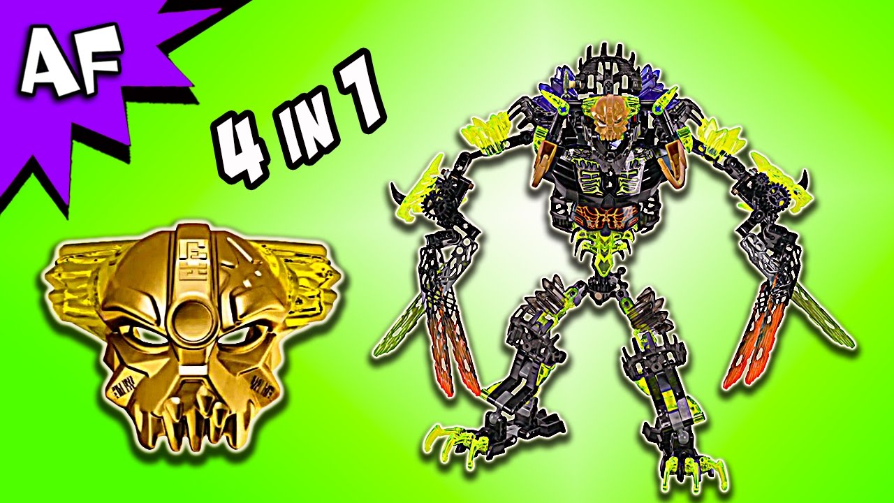 Lego Bionicle 4 in 1 UMARAK 71313-71316 Speed Build