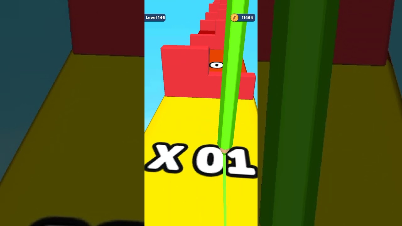 Color Pencil Run Level 146 Gameplay Walkthrough Android #Shorts