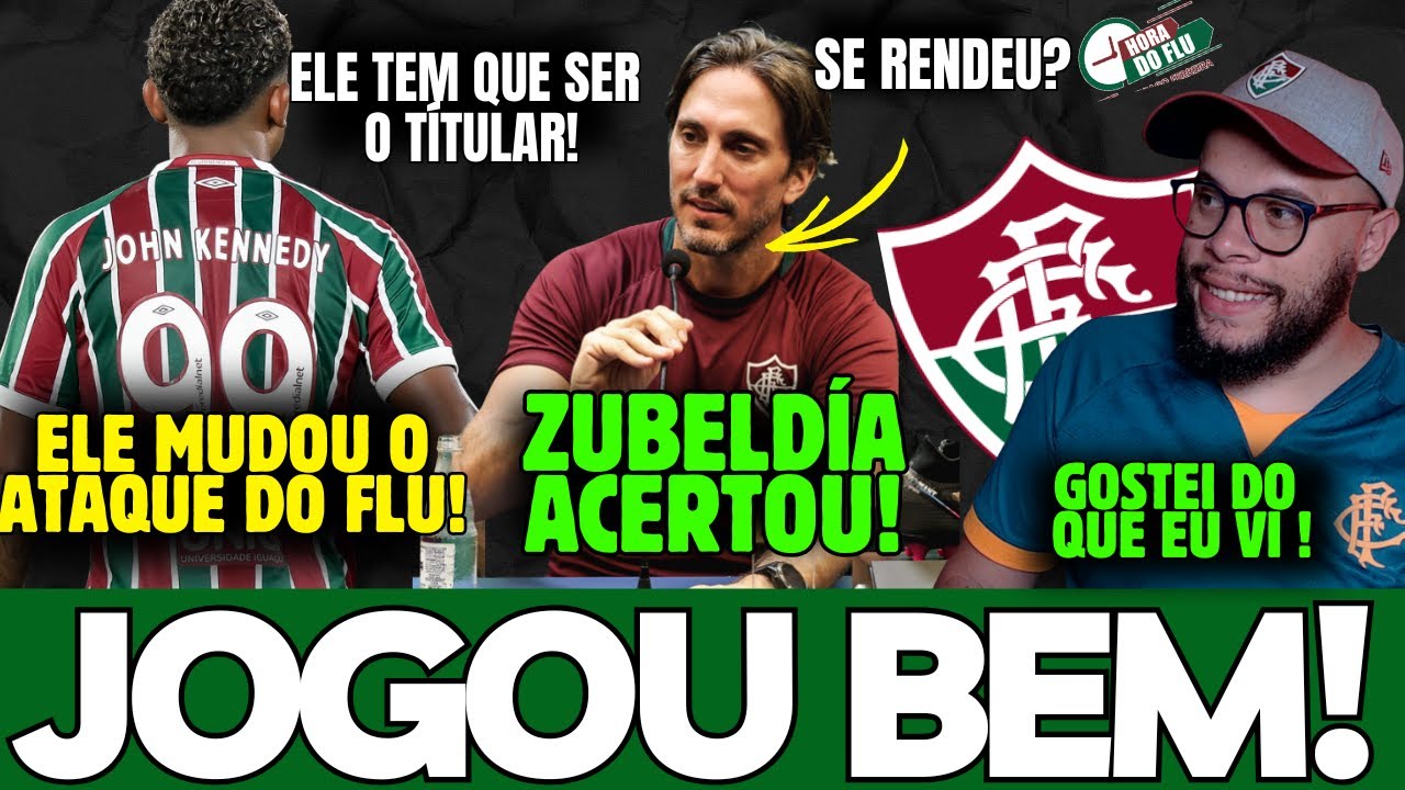 🚨O FLUMINENSE JOGA BEM E VENCE, PLACAR &Eacute; MENTIROSO, ZUBELDIA ACERTOU E MAIS