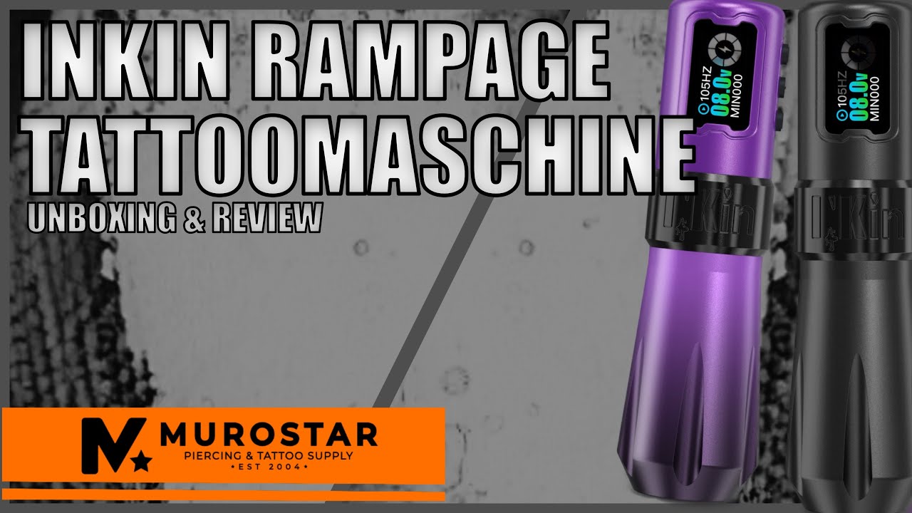UNBOXING: INKin Rampage Tattoo Pen | Daten, Design & mein Eindruck! 🚀