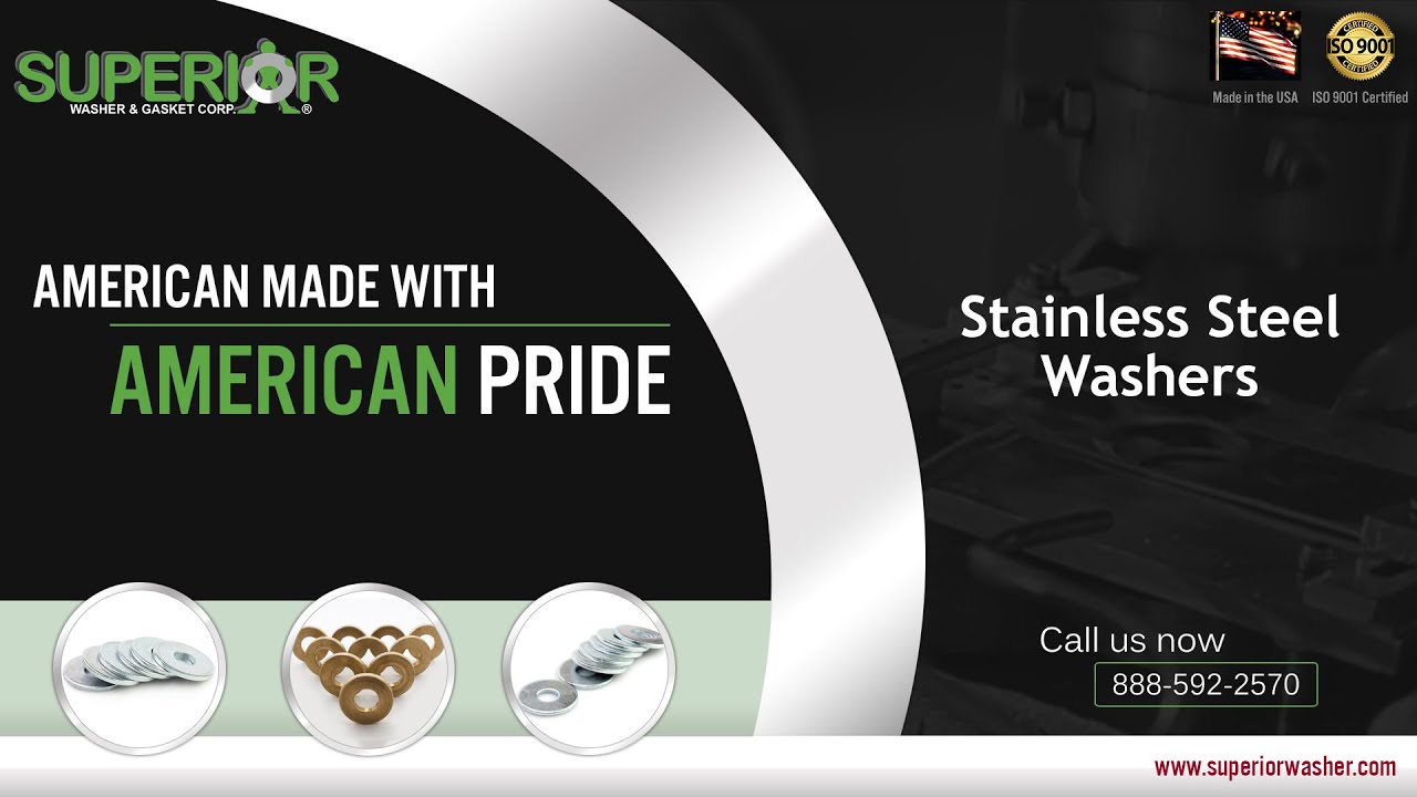 Stainless Steel Washers From Superior Washer & Gasket Corp.