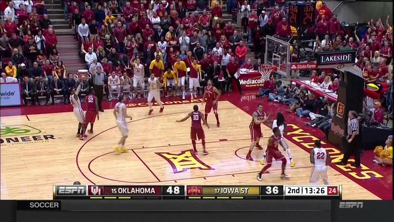Second Half Hilton Magic! Iowa State 77, Oklahoma 70