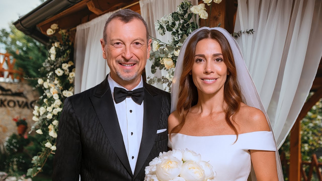 Dopo il divorzio: Amadeus confessa FINALMENTE il suo matrimonio alla compagna