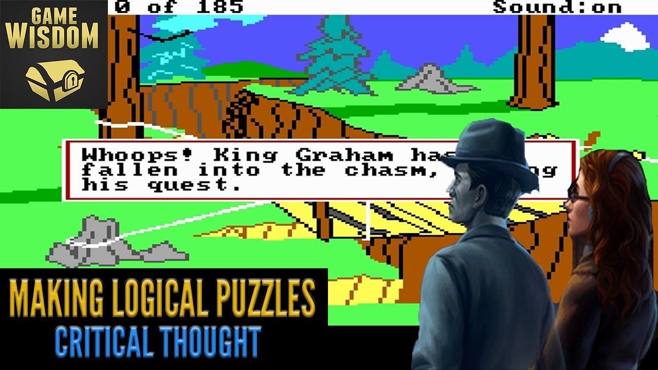 How to Design Logical Puzzles in Video Games -- Critical Thought