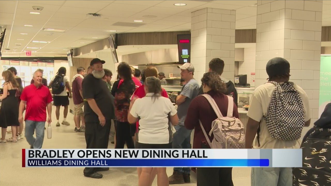 Bradley University opens renovated Williams Dining Hall