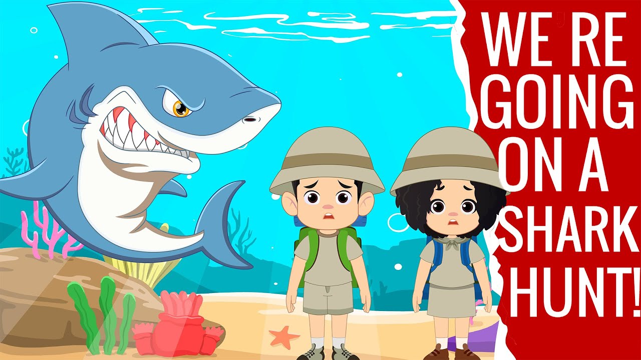 We're Going Out To Search A Shark Alone - Preschool Songs & Nursery Rhymes for Circle Time