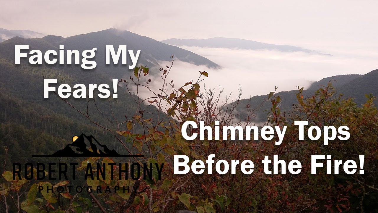We Hiked to the Top of Chimney Tops One Month Before the Fire.  The Hike that Started It all for Me!
