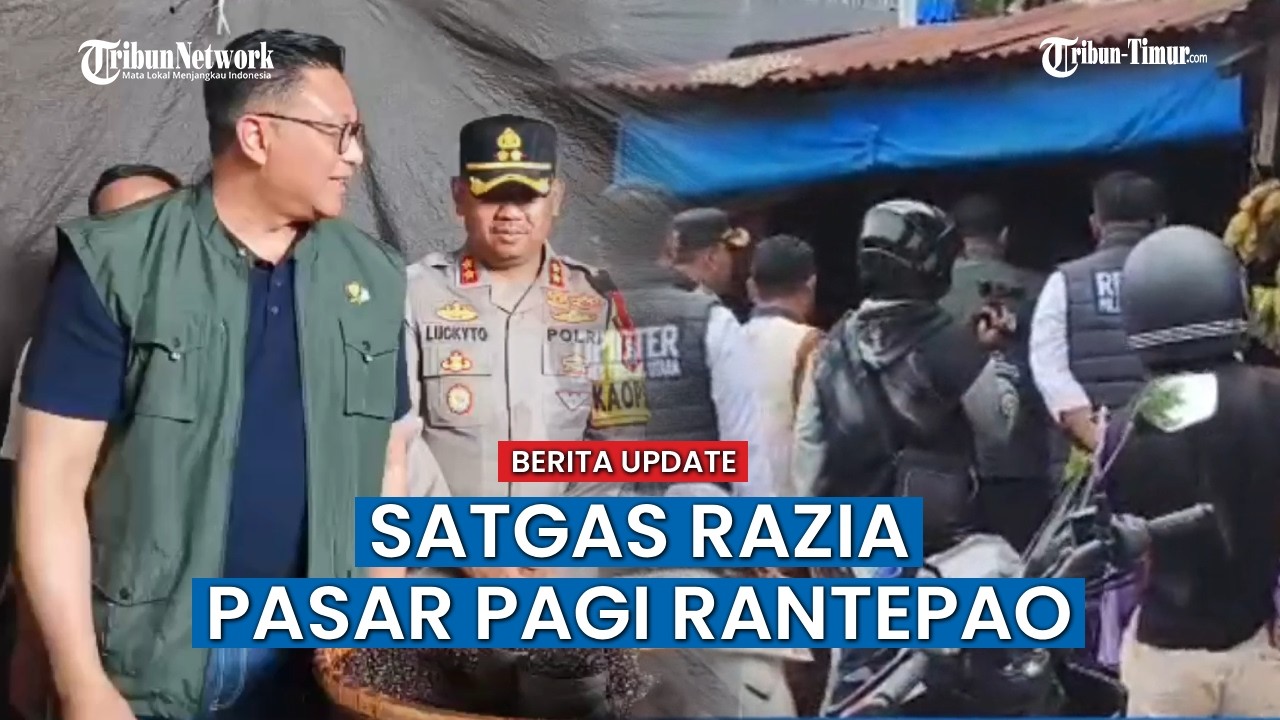 Satgas Saber Pangan Turun ke Pasar Pagi Rantepao, Temukan Pedagang Nakal Naikkan Harga Bawang Putih