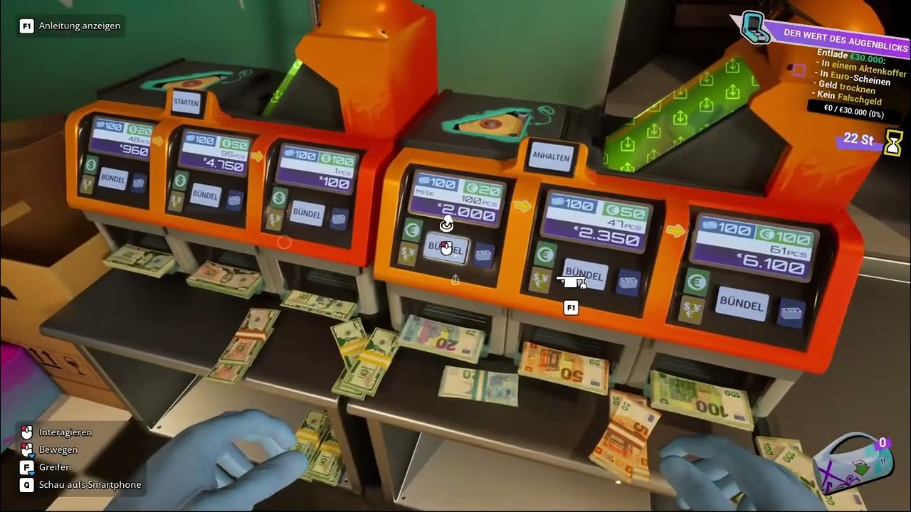 Ein paar Meter Papier für die Bündel - 033 | Cash Cleaner Simulator