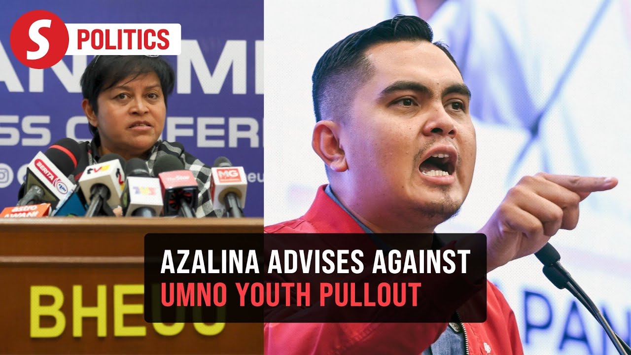 Azalina urges caution on Umno Youth&rsquo;s proposal to leave unity government