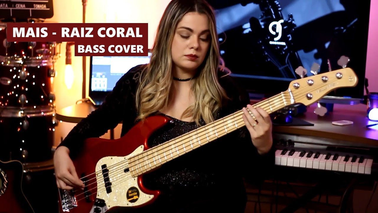 MAIS - RAIZ CORAL || BASS COVER - Giane Rangel