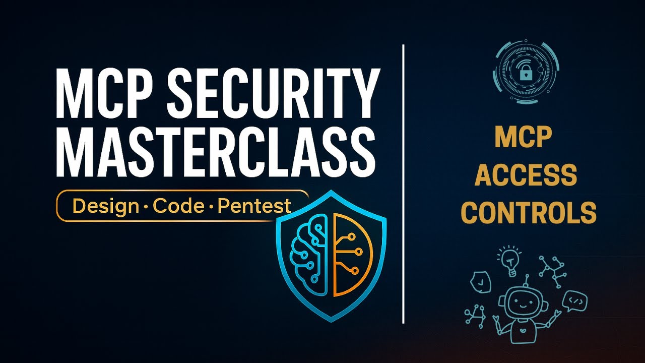 MCP Security Master Class | MCP ACCESS CONTROLS #mcp #mcpsecurity
