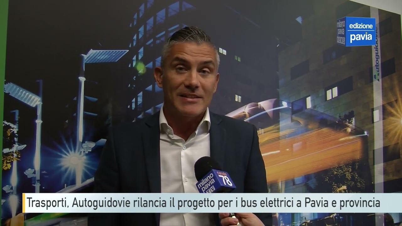 Trasporti, Autoguidovie rilancia il progetto per i bus elettrici a Pavia e provincia