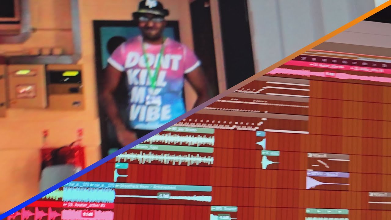 Editing the old Film Triple S Berserk Rage and composing music remixing