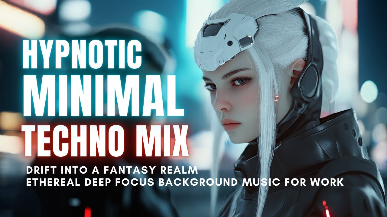 Hypnotic Minimal Techno Mix: Drift into a Fantasy Realm - Background Music for Work,Study,Relaxation