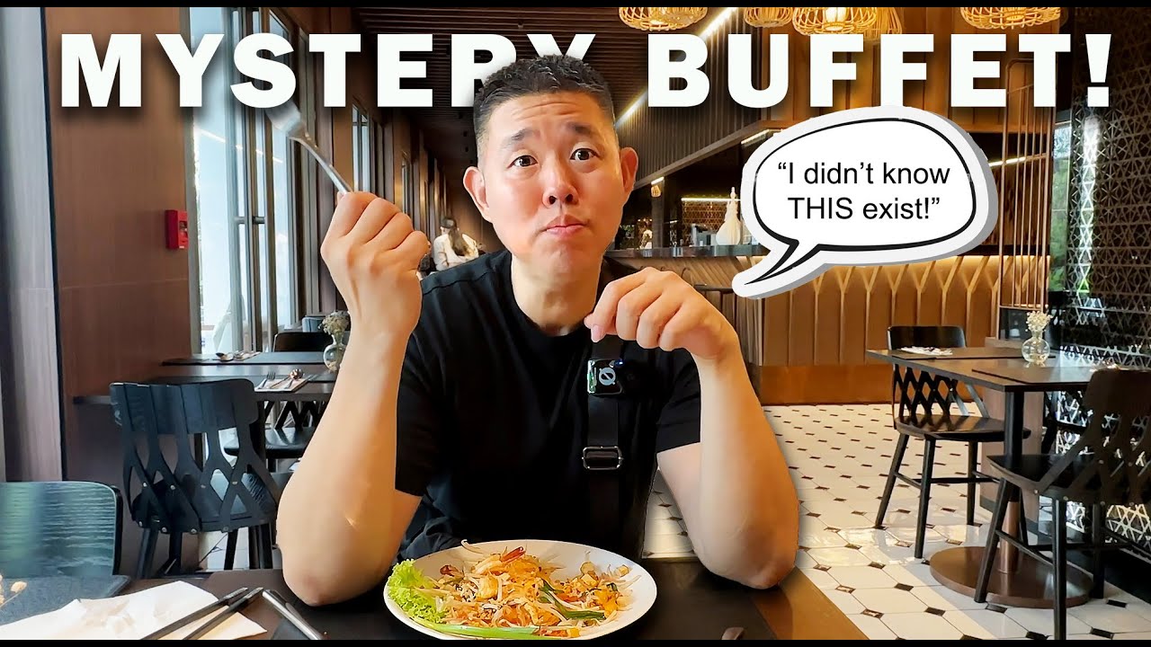 CHEAPEST Buffet in Bangkok Thailand! Hotel Buffet SO CHEAP!!