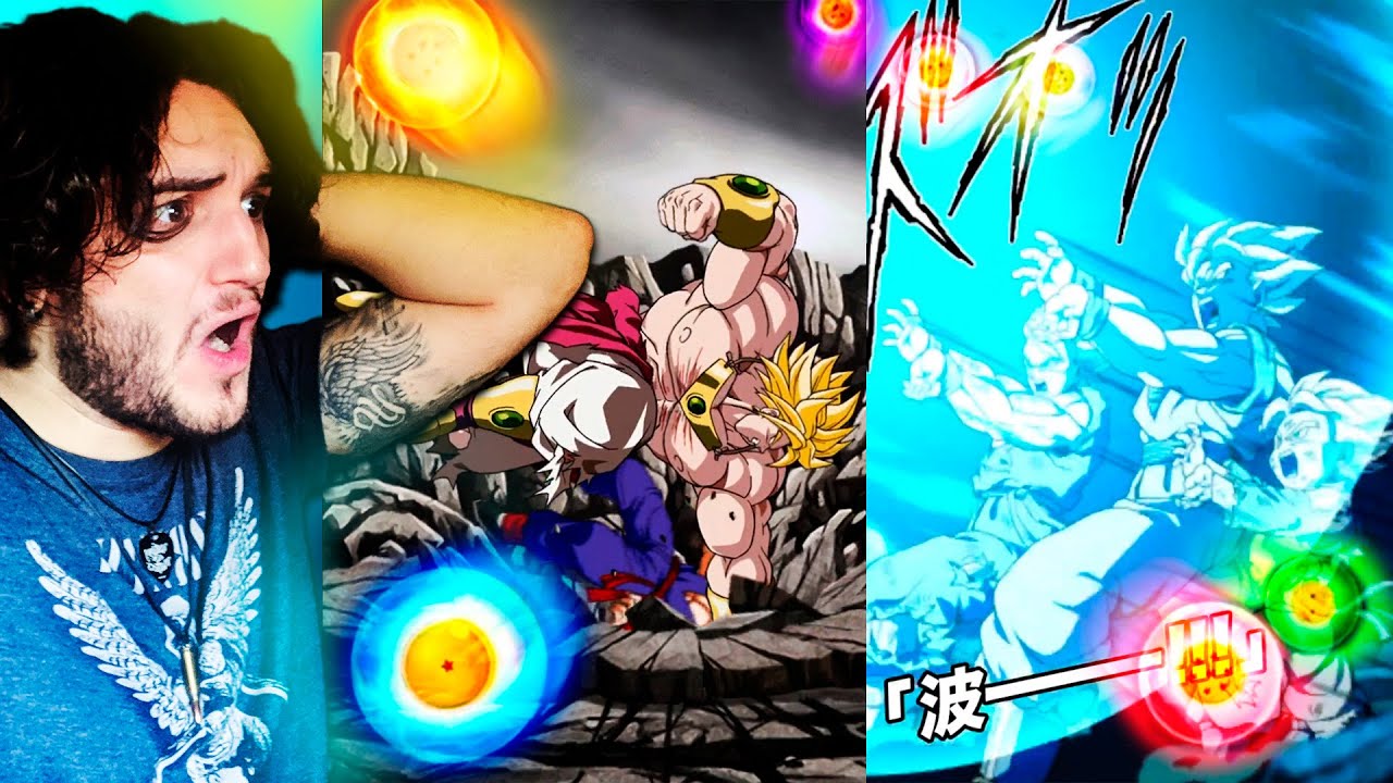 LITERALMENTE 🎥​CINE🎥​ PARTE 2!! REACCIÓN LR LSSJ BROLY Y SSJ GOHAN!! NUEVA MECÁNICA DE DRAGON BALLS