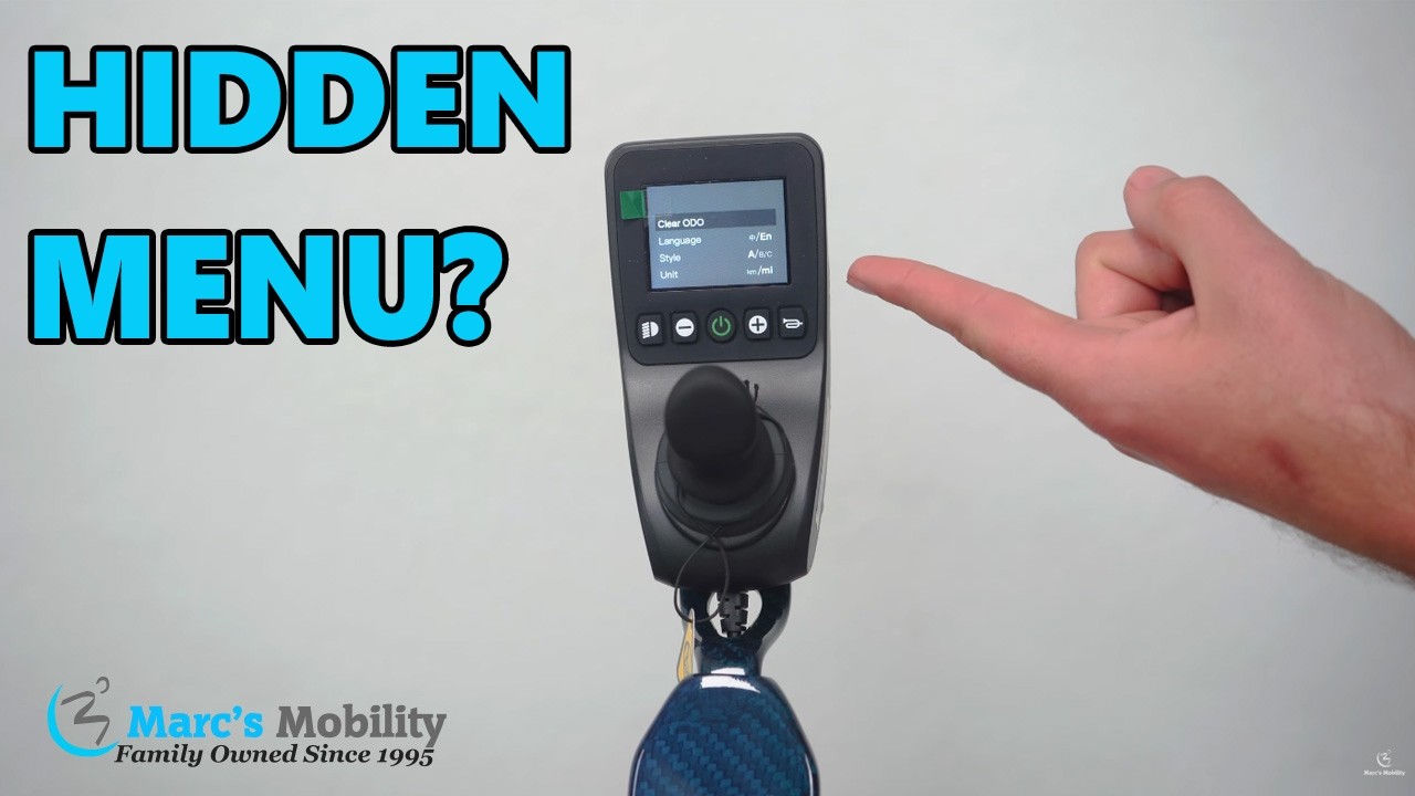 Jazzy Carbon HD & Carbon 27 - How to Access the Menu