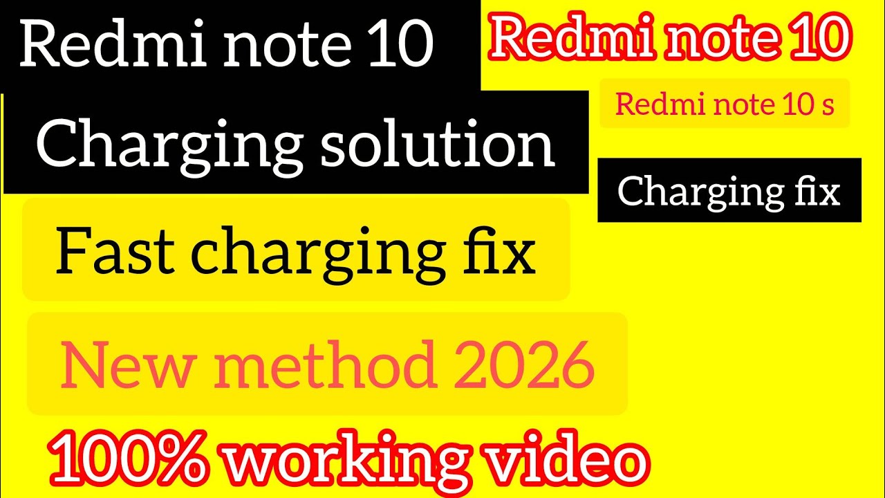 Redmi Note 10s charging problem solution & redmi Note 10s charging jumper trick 2025
