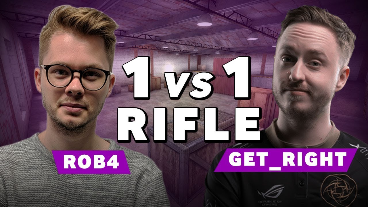 NiP GeT_RiGhT vs Betway Rob4 | CSGO 1vs1 Rifle