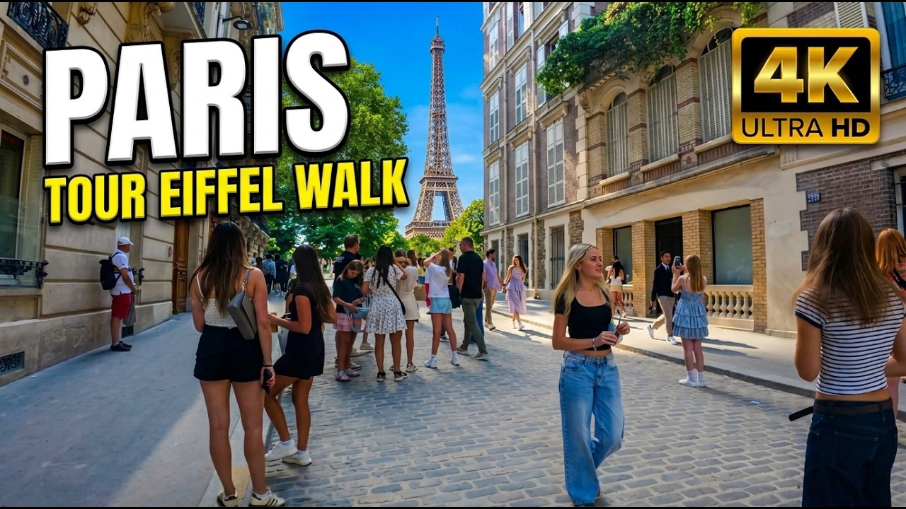 🇫🇷 The MOST BEAUTIFUL Sunny Day in Paris 🇫🇷 | 4K Walking Tour Paris