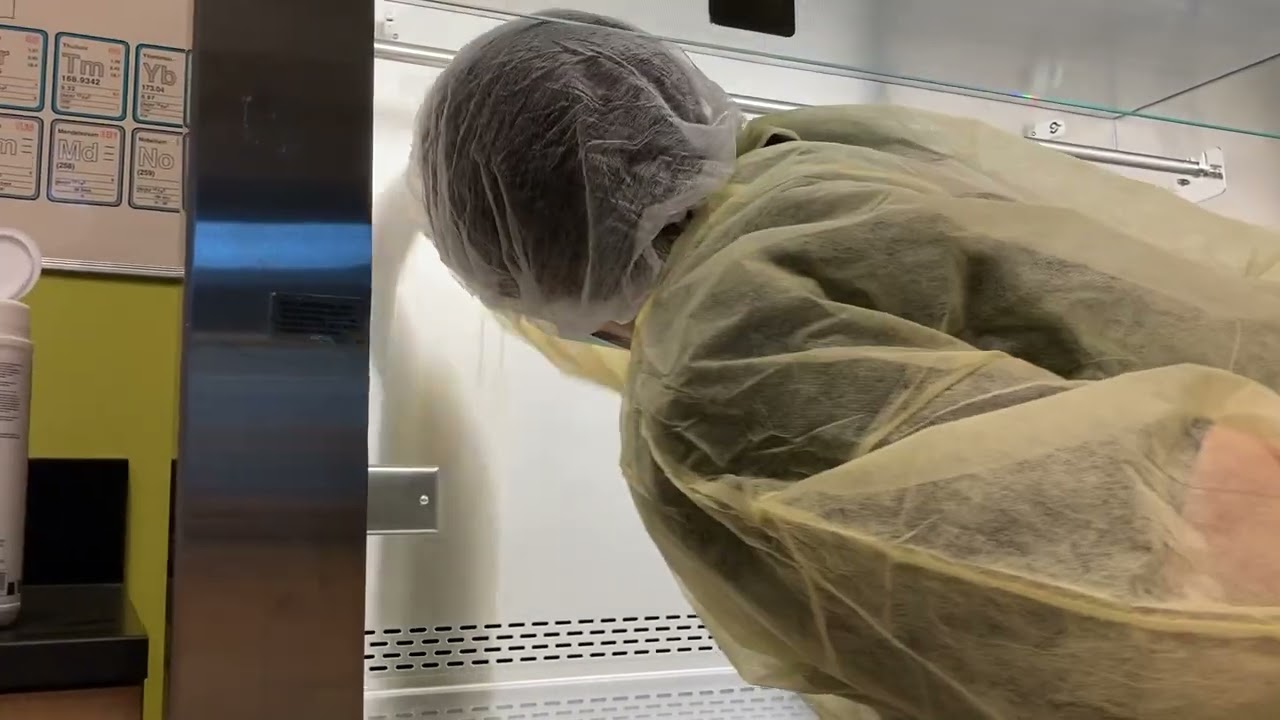 Cleaning and Disinfecting a PEC (Primary Engineering Control)