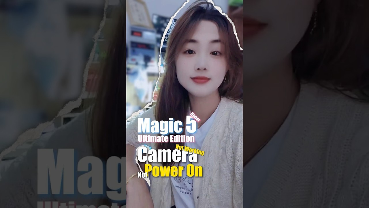 Honor Magic 5 Ultimate Edition wide-angle Camera Not Working & Not Power On