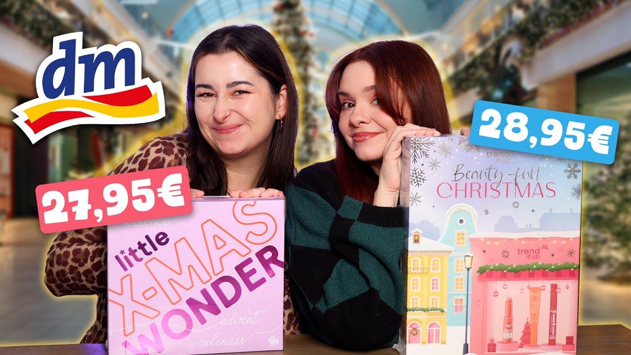 Wir testen die GÜNSTIGSTEN Drogerie Beauty Adventskalender! 👀