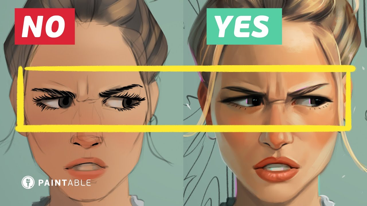 Adding Details to Digital Portraits - EASY Digital Painting Technique