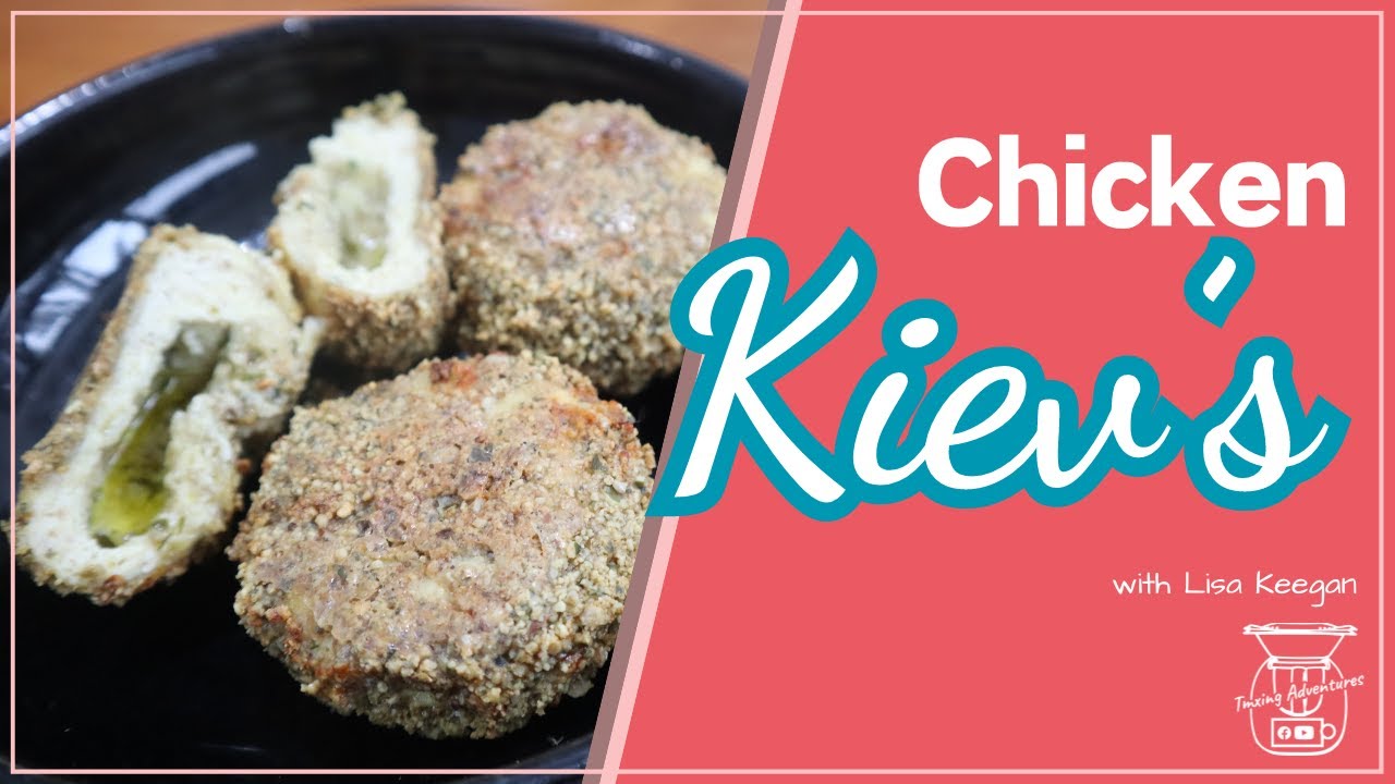 Chicken Kiev's are made with easy from scratch with the Thermomix
