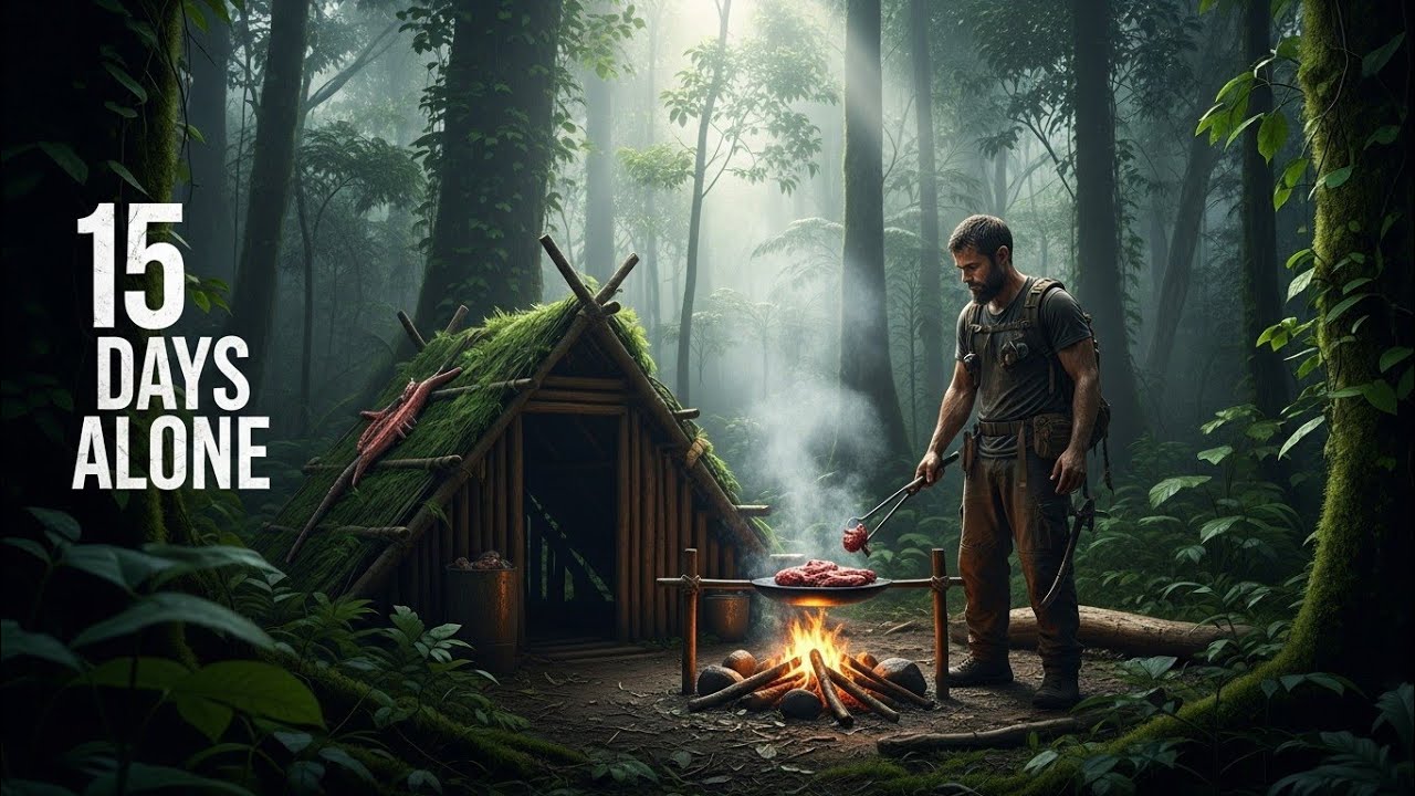 I Survived 15 Days Alone in a Deadly Rainforest 