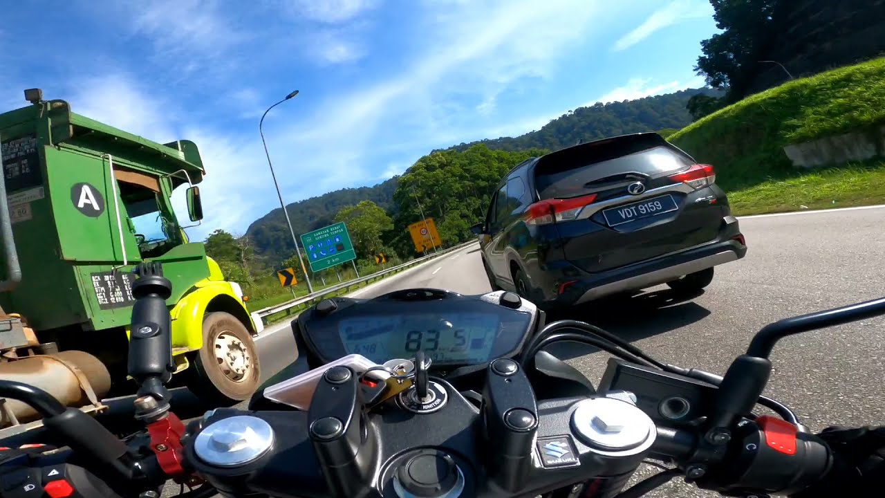 Suzuki Sv650 - First Karak Highway Run