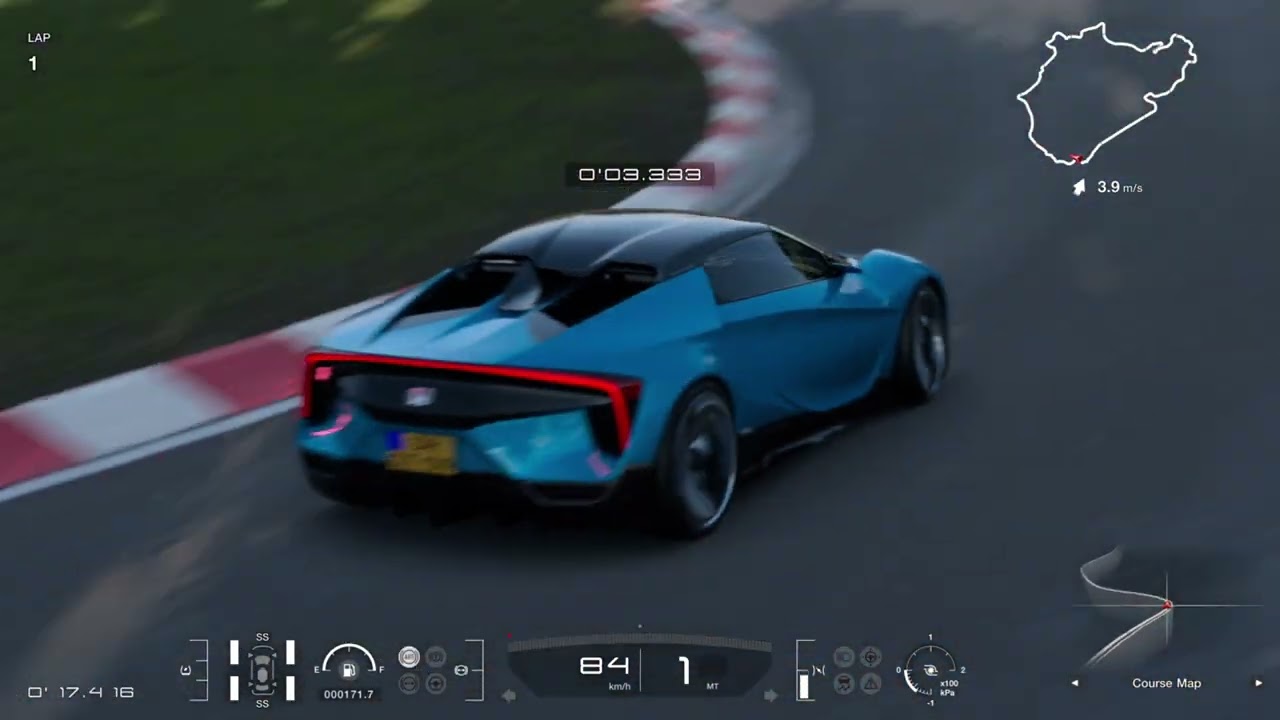 GT7 Honda SportI VGT  ニュル北  ルーティンドライブ　Ver 1.66