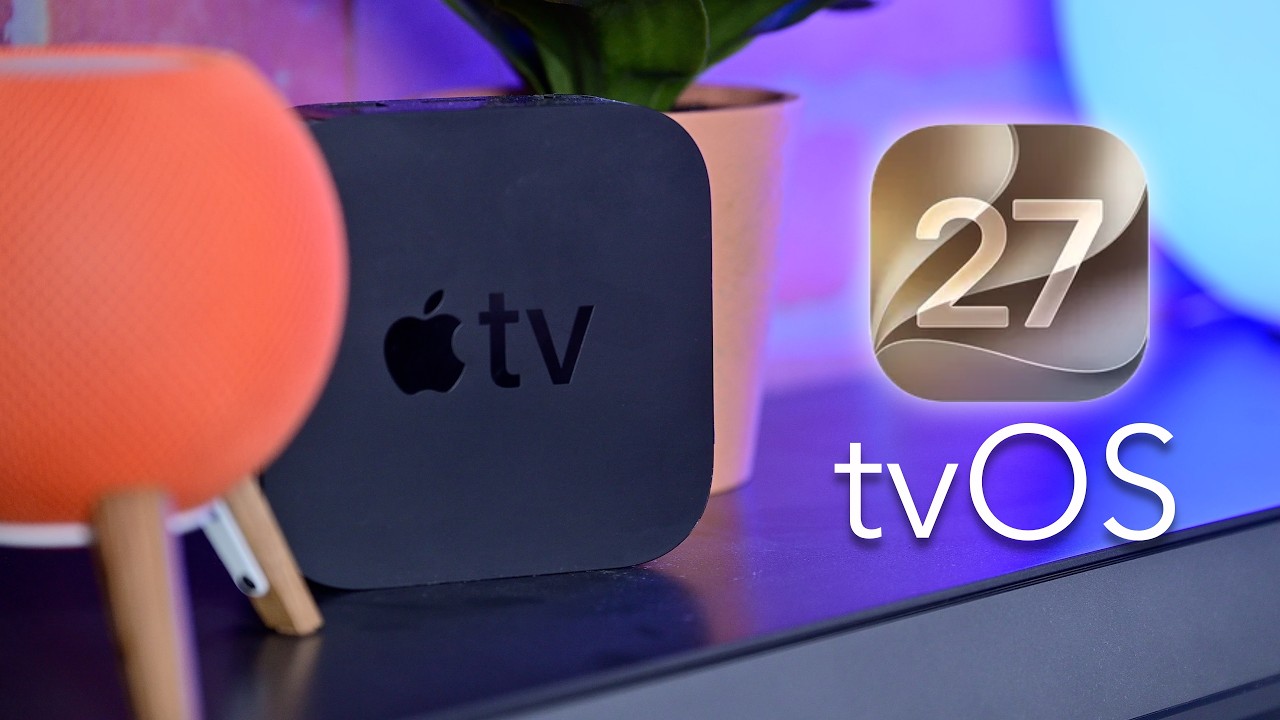 Всё НОВОЕ в tvOS 27 для Apple TV!