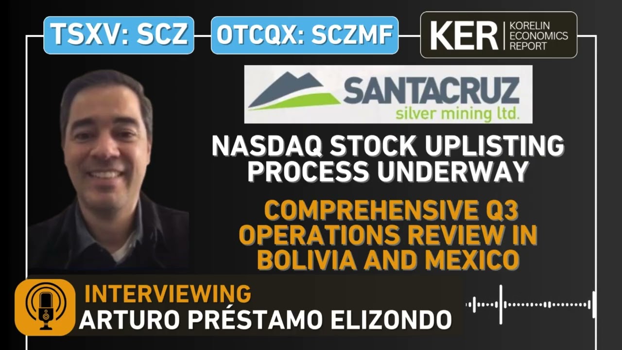 Santacruz Silver – повышение котировок акций NASDAQ + комплексный обзор операций за третий кварта...
