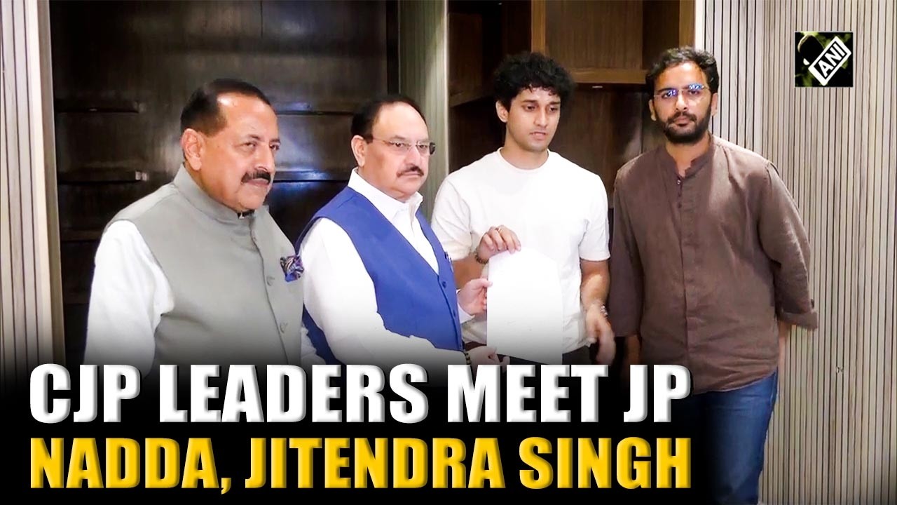 CJP leaders Saurav Das, Ashutosh Ranka meet JP Nadda, Jitendra Singh for 2nd round of talks | NEET