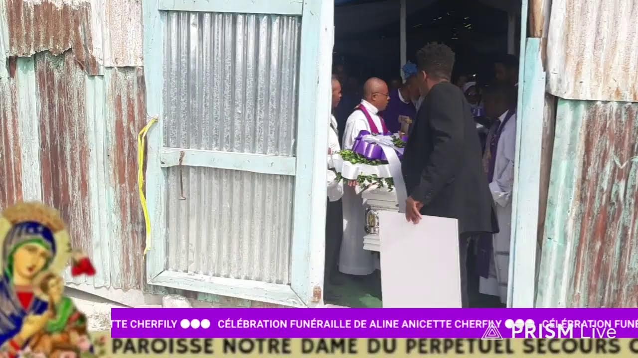 Mardi /10/ Février /2026/ CÉLÉBRATION FUNÉRAILLE DE ALINE ANICETTE CHERFILY DÉCÉDÉ 1ER FÉVRIER 2026●