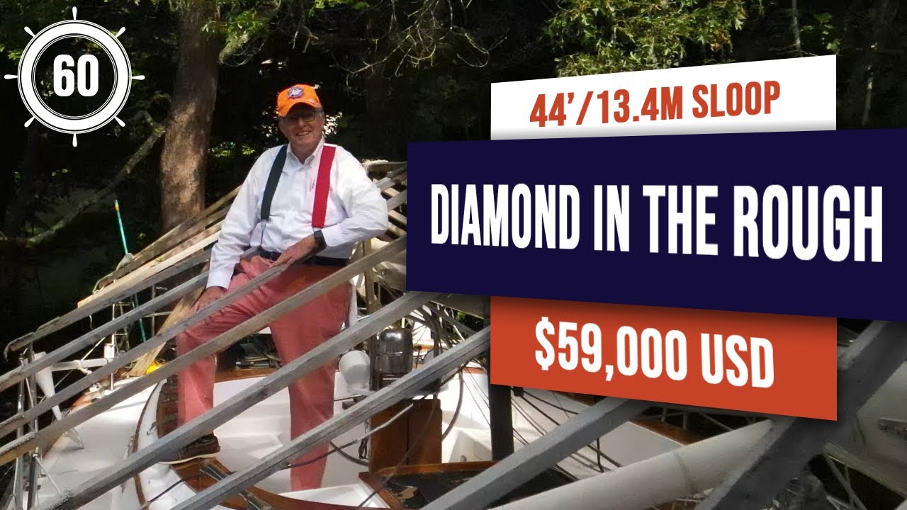 $59,000 Racer/Cruiser sailboat for sale needs a little TLC | EP 60| #sailboatforsale #sailboattour