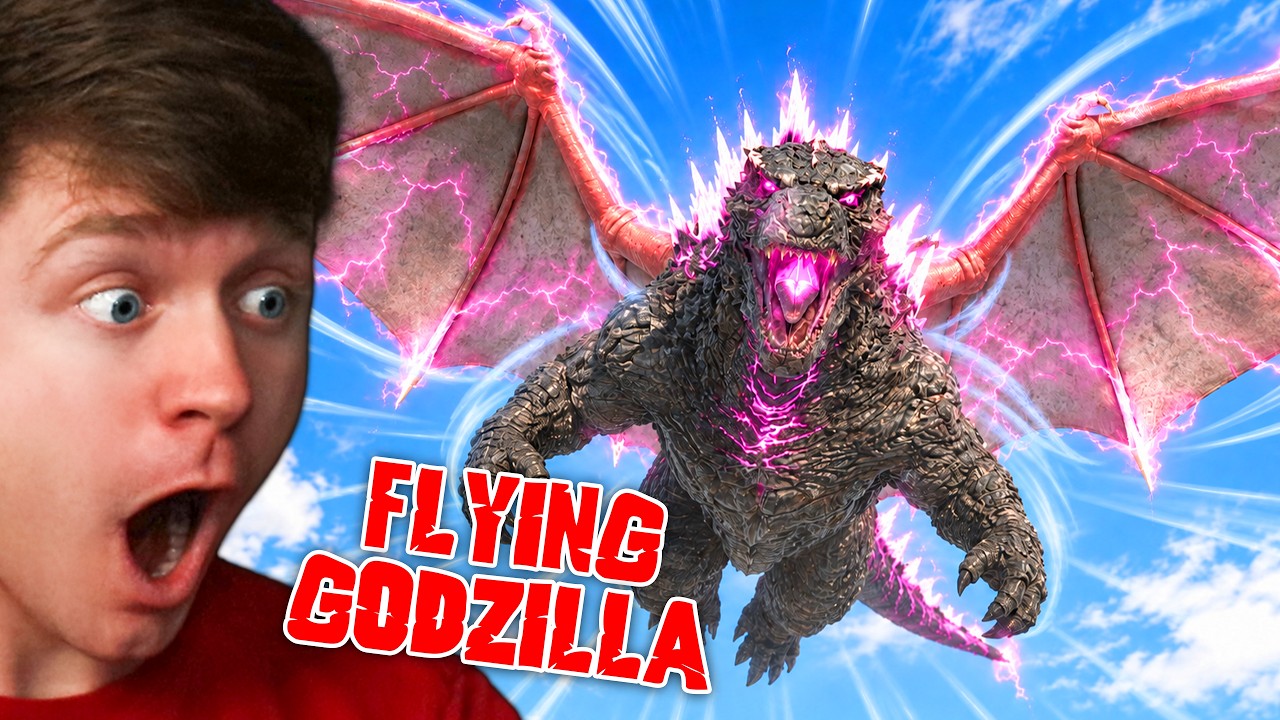 I Made GODZILLA FLY in ARBS!?