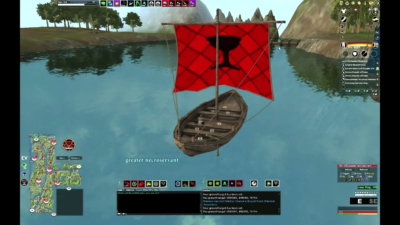 DAOC EDEN Solo Necromancer  1vsX January 2024