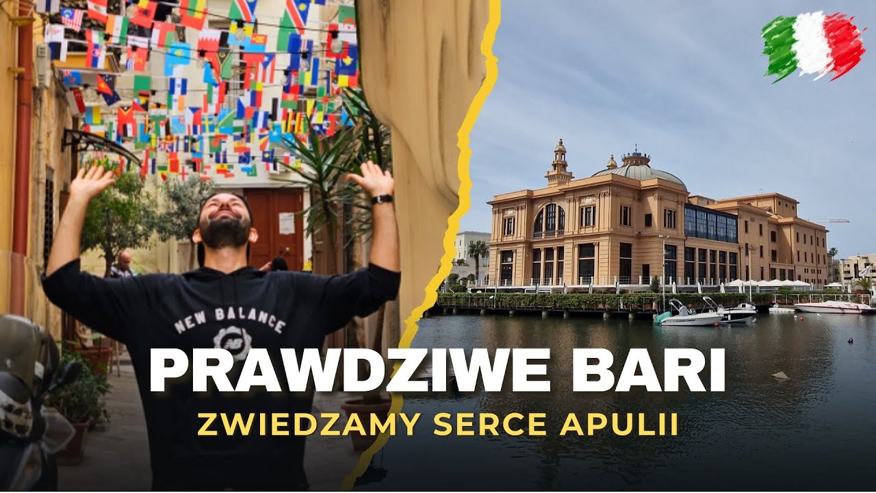 ☀️ Prawdziwe Bari – odkryj klimat południowych Włoch! 🇮🇹✨ #apulia #włochy