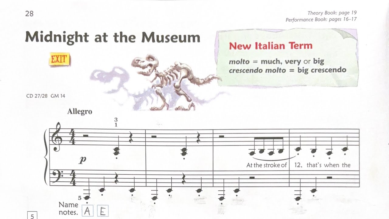 Lesson 3: Midnight at the Museum - Orchestration Accompaniment Track