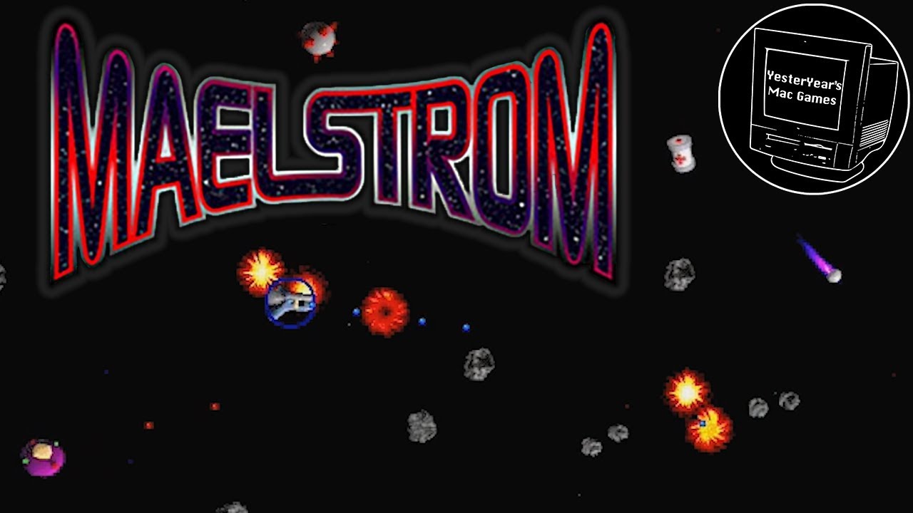 Maelstrom: Ambrosia’s Classic Asteroids Clone for Macintosh. Blasting Rocks Like Its 1992!