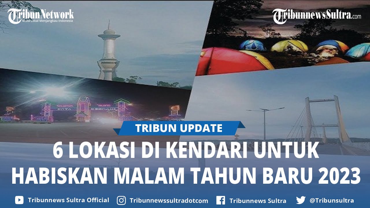 6 Lokasi di Kendari untuk Habiskan Malam Tahun Baru 2023, Tugu Religi Sultra hingga Puncak Amarilis